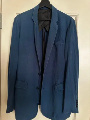 HAMNETT 비즈니스 자켓 파랑