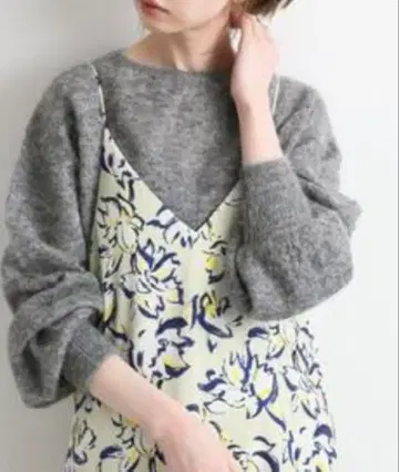 [새상품] IENA 모헤어 볼륨 슬리브 풀오버