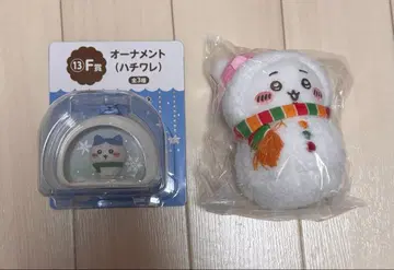 치이카와 에니마이 복권 치이카와 하치와레 마스코트 오너먼트 F E