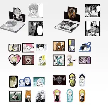 제일복권 데스노트 I상 스티커 메모장 컴플리트 6세트