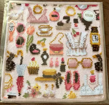 [ 미사용 새상품 ] 러브리 바이 페이 손수건 메종 드 니콜