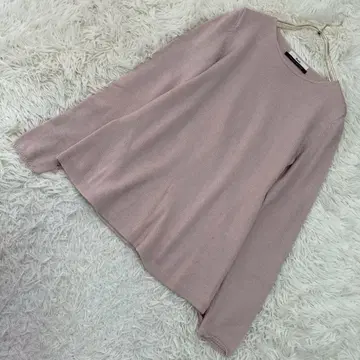 Rene 니트 핑크 38 깔끔 심플 오피스 귀여운