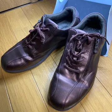 YONEX 요넥스 테니스화 브라운 지퍼 달린 스니커즈