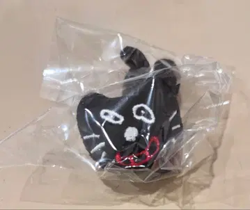 키요 고양이 마스코트 키링 엎드림