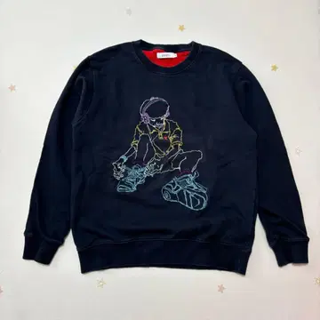 마츠모토 타이요 graniph 그라니프 맨투맨 핑퐁 페코 L 사이즈