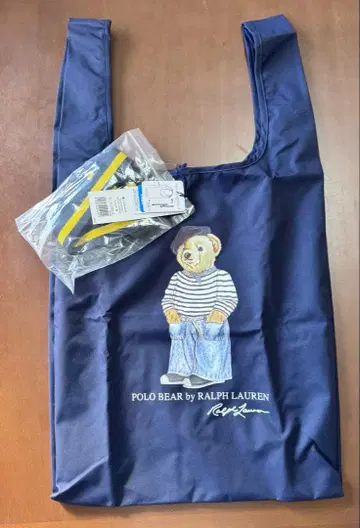 [ 미사용 ] 랄프 로렌 레인 에코백 숄더 벨트 포함