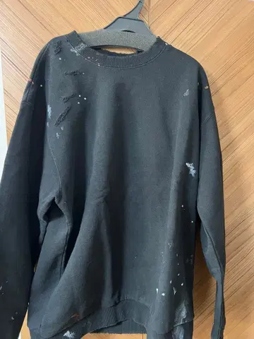 Pablo vinci Damage sweat shirt Black / L