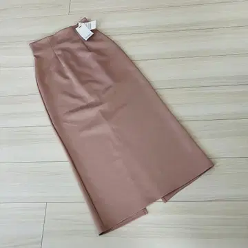 미사용 택 포함 스나이델 롱 스커트 더스티 핑크