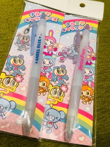 나루미야 콜라보 메조 피아노 젤 잉크 볼펜 2개