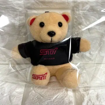 SUBARU STI 갤러리 MITAKA 미니 베어 스바루 곰 봉제 인형