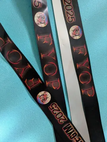 B'z LIVE-GYM 2025 FYOP 풀사이즈 은색 테이프 1개