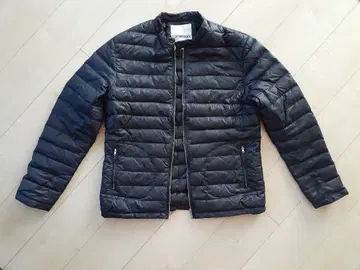 라이더 다운 자켓 블랙 L 다운 80%