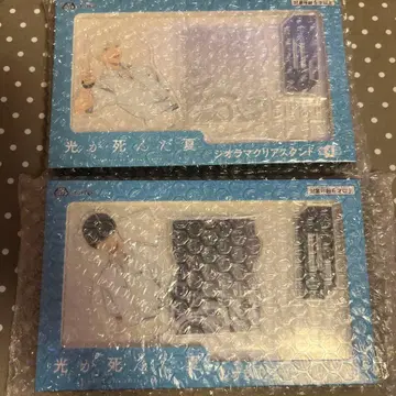 빛이 죽은 여름 디오라마 클리어 스탠드 아크릴 스탠드 2종 세트 2