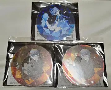 블랙 집사 Black Label 보석 아크릴 코스터 3개 세트