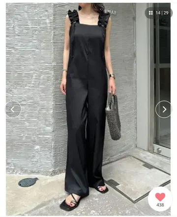 린넨 라이크 숄더 개더 살로펫