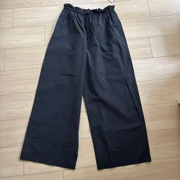 블랙 와이드 팬츠 F 사이즈