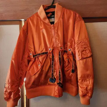 STUDIO SEVEN MA-1 플라이트 자켓 오렌지