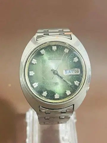 SEIKO 5ACTUS 6106 7600 자동 시계