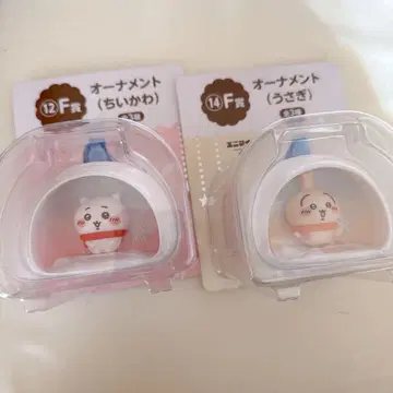 치이카와 에니마이 복권 오너먼트 치이카와 토끼 2세트