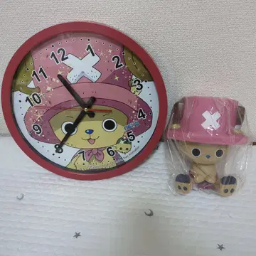원피스 큰 벽걸이 시계 초파 피규어