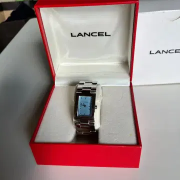 Lancel 실버 쿼츠 시계