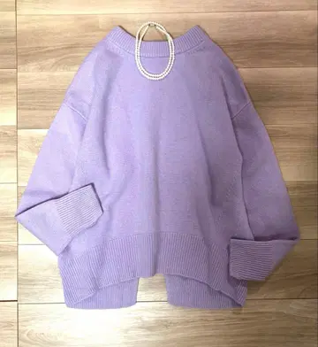 1회 착용 새상품급 그린 라벨 릴랙싱 22AW 세레니티 울 니트