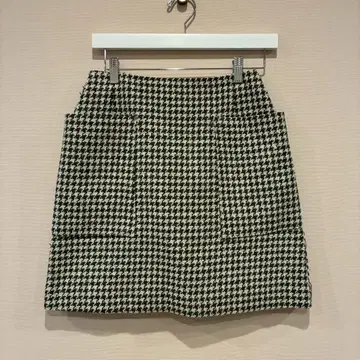 [ 울 실크 혼방 ] IENA 이에나 하운드투스 스커트 [ f16 ]