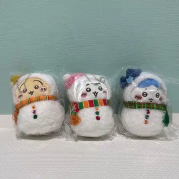 치이카와(먼작귀) 에니마이 복권 E상 마스코트 3종 세미 컴프 세트