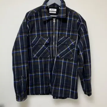 Gypshlex 플리스 체크 셔츠 풀오버