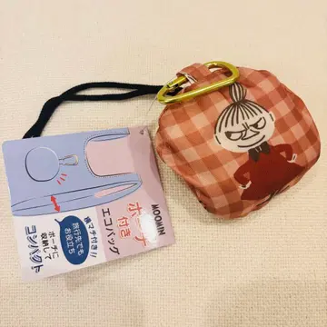 택 포함 새상품 리틀 미이 카라비너 포함 에코백 문