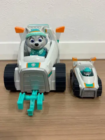 파우 패트롤 에베레스트 베이직 비클 스노우 캣 세트