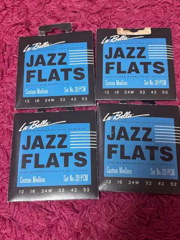 La Bella Jazz Flats 일렉 기타 줄 세트