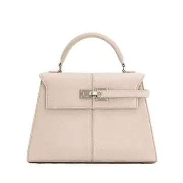 왕홍 한국 베이지 핸드백 L 사이즈