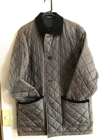 NEWYORKER 그레이 퀼팅 자켓