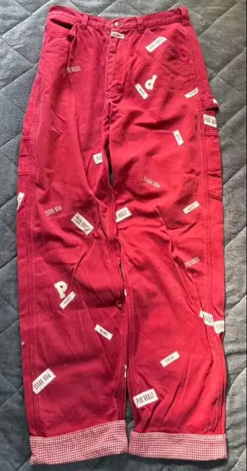 PINK HOUSE 팬츠 바지 하의 빨간색