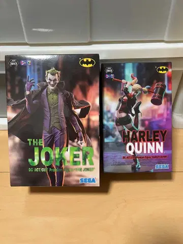조커 & 할리 퀸 ACTCUT 피규어 2체