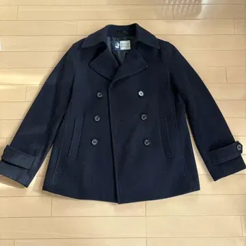 고등학교 지정 P 코트 S 사이즈 네이비