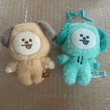 BT21 봉제 인형 CHIMMY 2체 세트