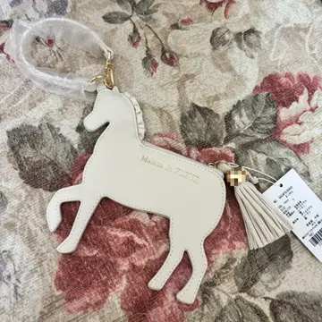 Maison de FLEUR 말 모양 참 화이트