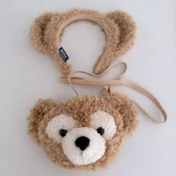 더피 파우치 미니백 페이스 머리띠