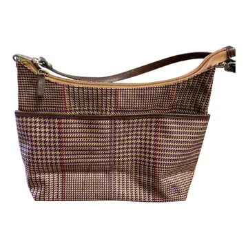 랄프 로렌 원숄더 핸드백 하운드투스