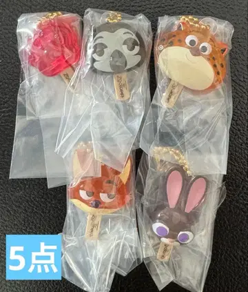 주토피아 아이스캔디 참 5개 가챠 주디 아이스캔디