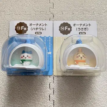 에니마이 복권 치이카와 (먼작귀) 하치와레 토끼 오너먼트