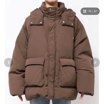 Ungrids 후드 디자인 다운 s사이즈 미사용