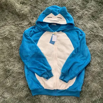 TMY-117D 파랑 캐릭터 후드티 M