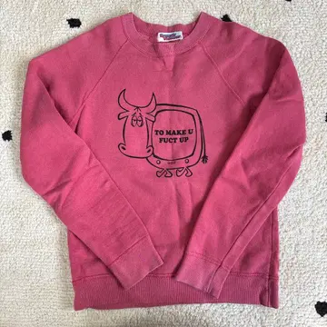 Hysteric Glamour 핑크 맨투맨