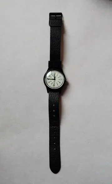 일본 한정판 TIMEX 다이얼 사이즈 29mm 블랙 가죽