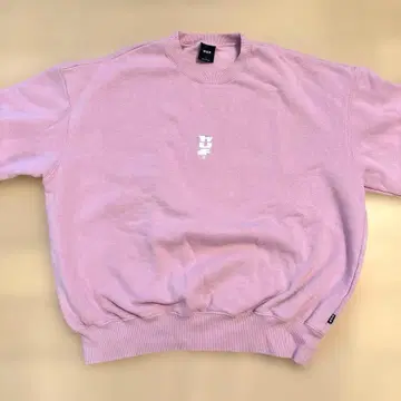 HUF 핑크 맨투맨 속기모