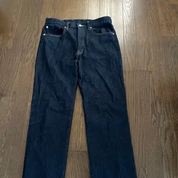 mont-bell 스트레이트 데님 L 사이즈 다크 인디고