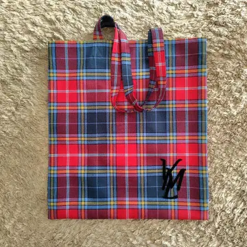 베르메이유 페예나 체크 무늬 토트백